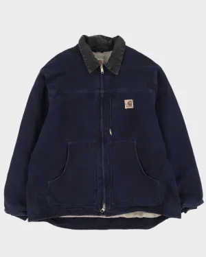 00s Carhartt Blue Workwear Jacket - XXL