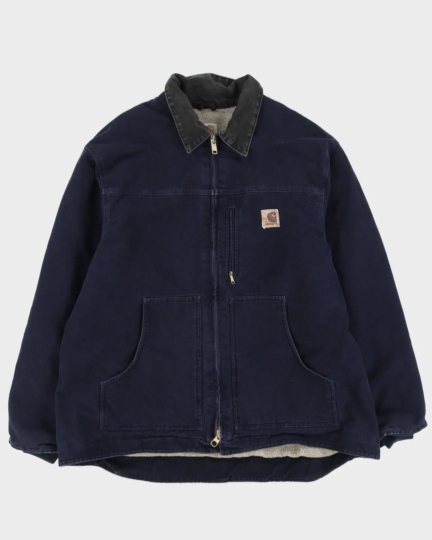 00s Carhartt Blue Workwear Jacket - XXL