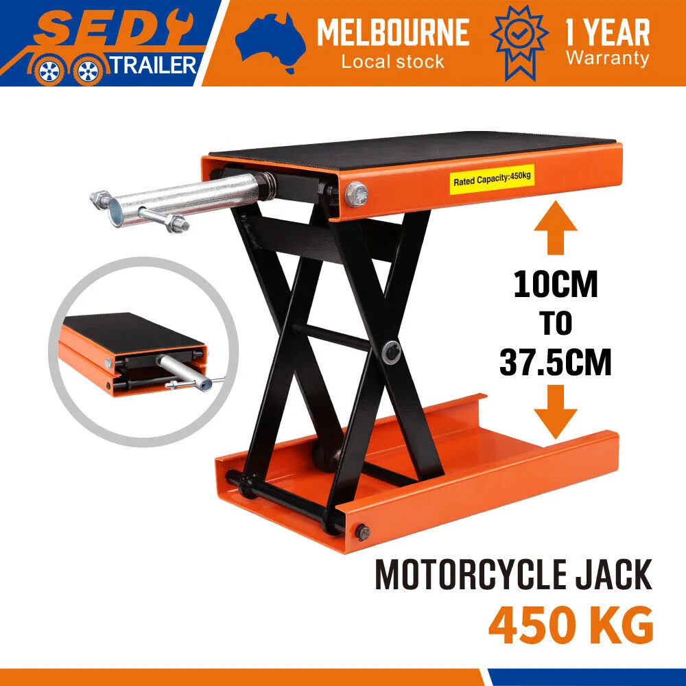 1000lb Motorcycle Scissor Lift Jack, Adjustable, Non-slip