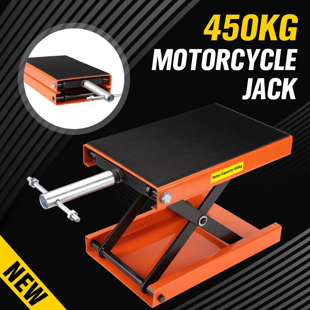 1000lb Motorcycle Scissor Lift Jack, Adjustable, Non-slip