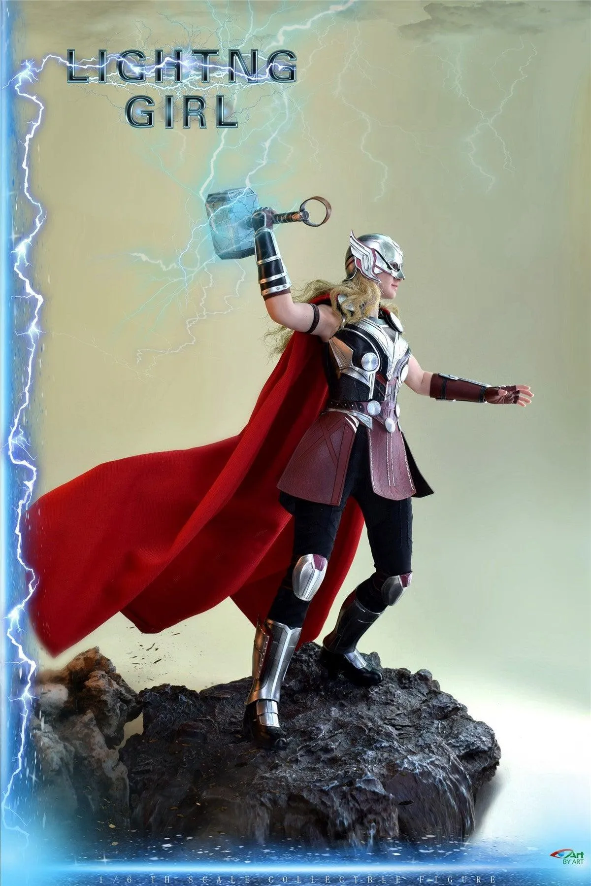 1:6 Lightning Girl Action Figure