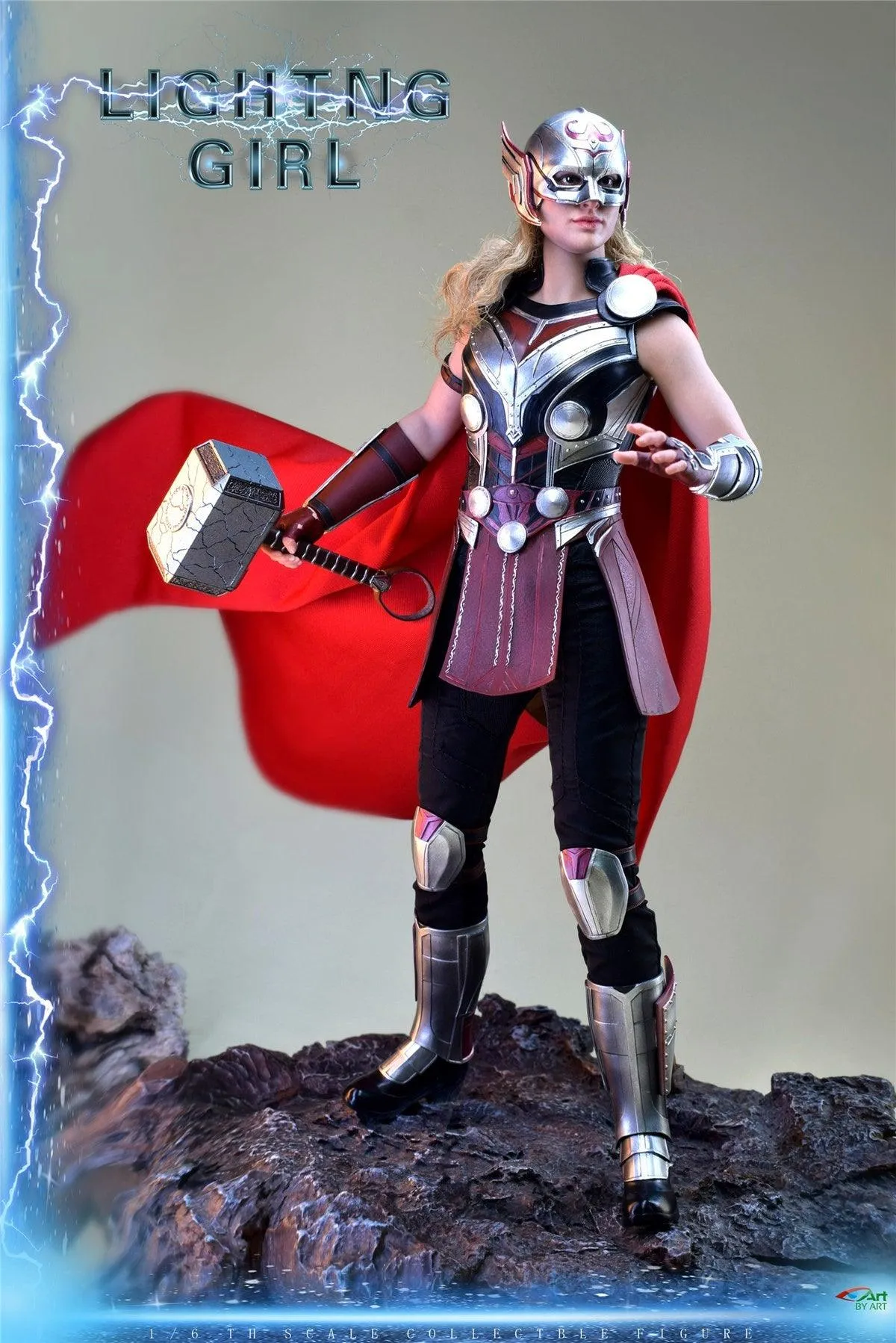 1:6 Lightning Girl Action Figure