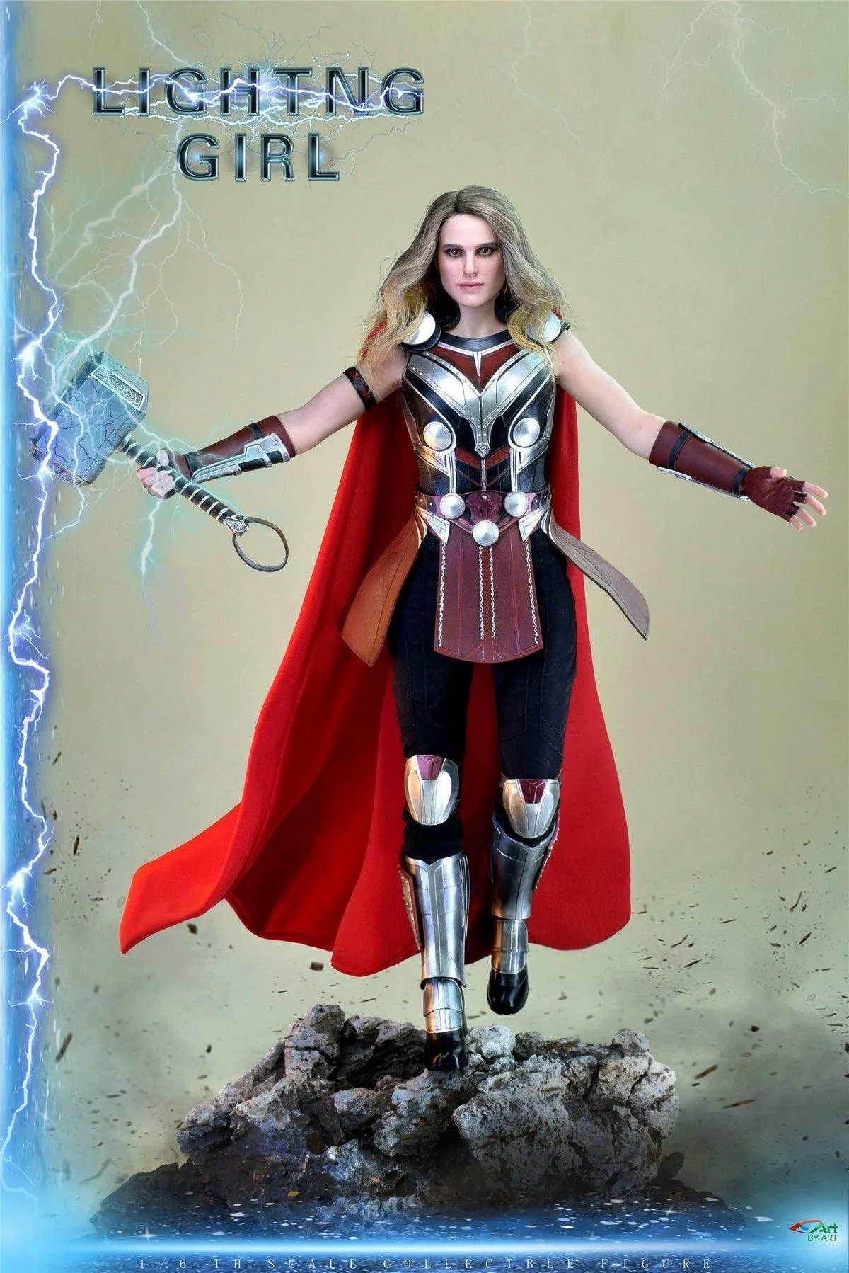 1:6 Lightning Girl Action Figure