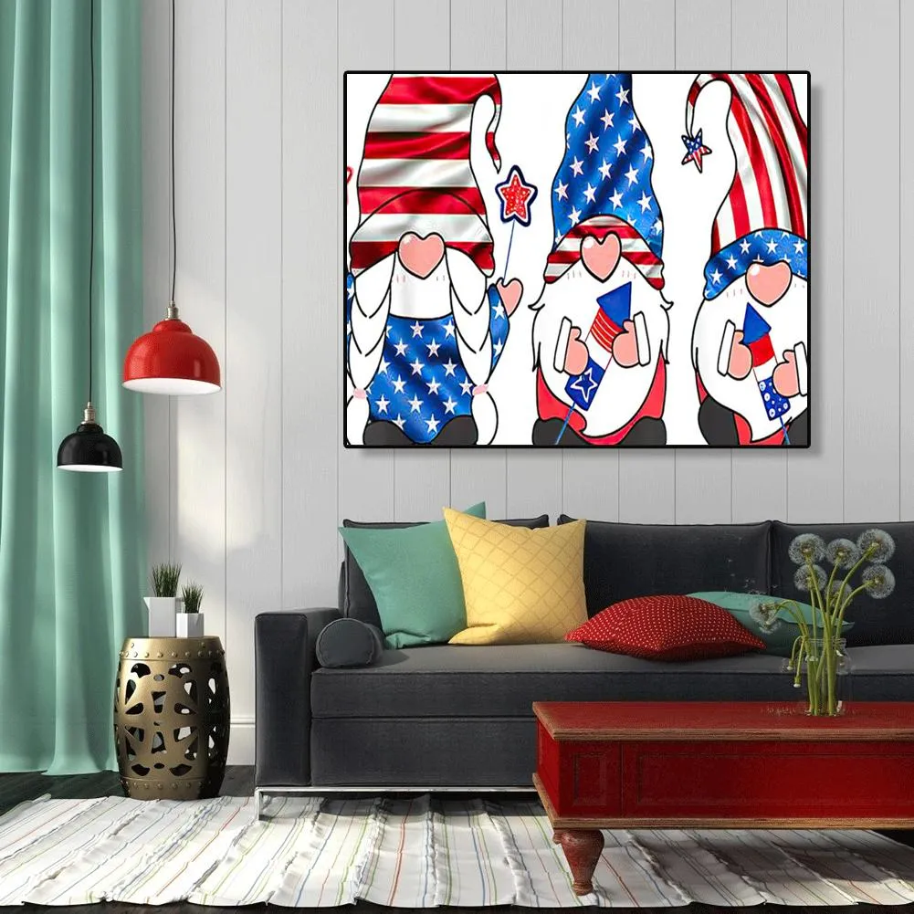 American Independence Day-Paint By Numbers 50*40cm