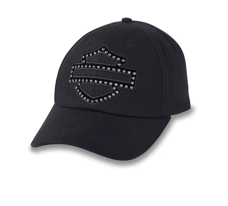 BAR & SHIELD EMBELLISHED CAP