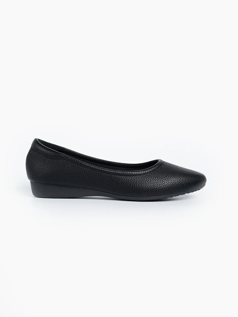 Benny Action Leather Flats