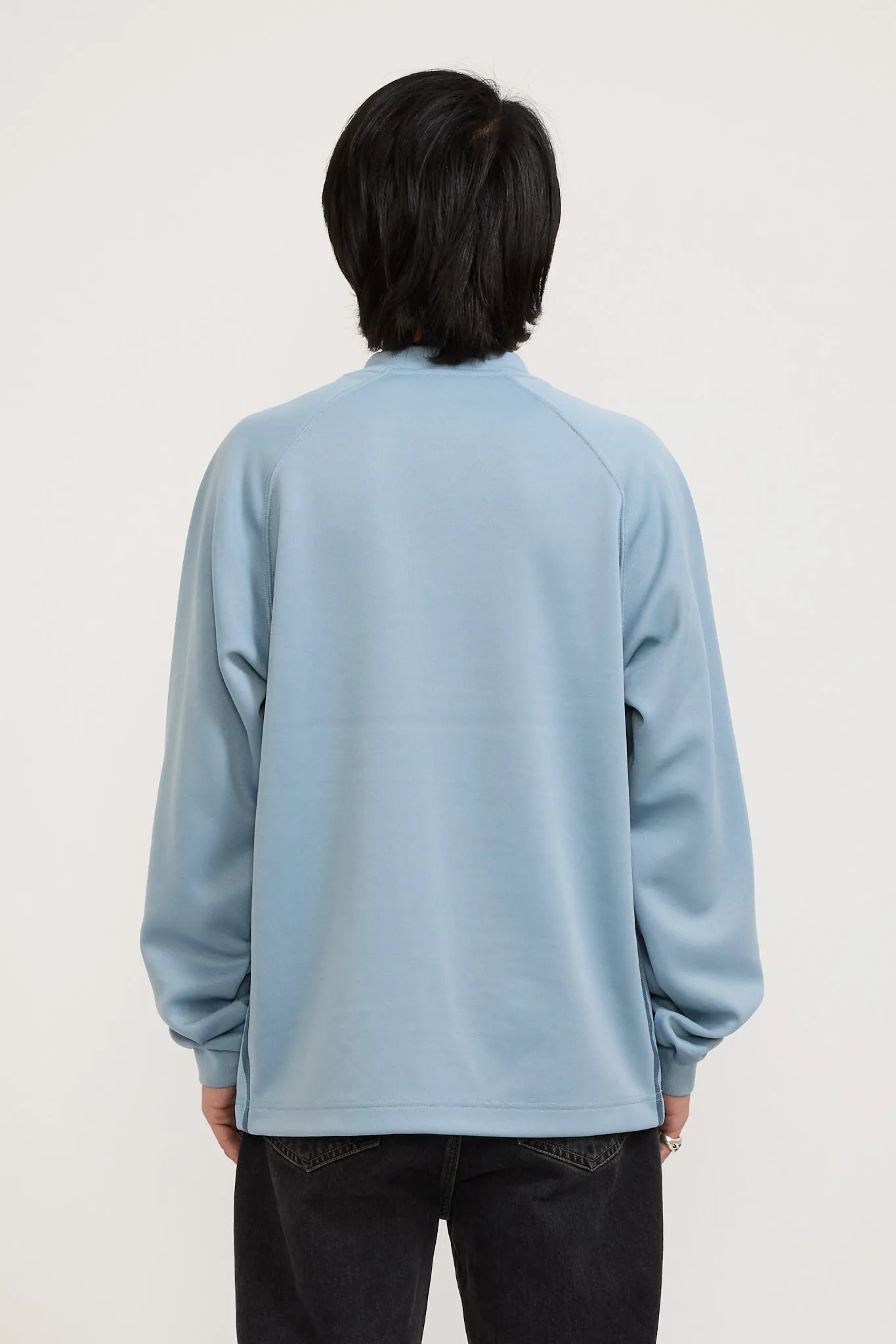 Bolan V-Neck Sweat Dusty Ice/Positano