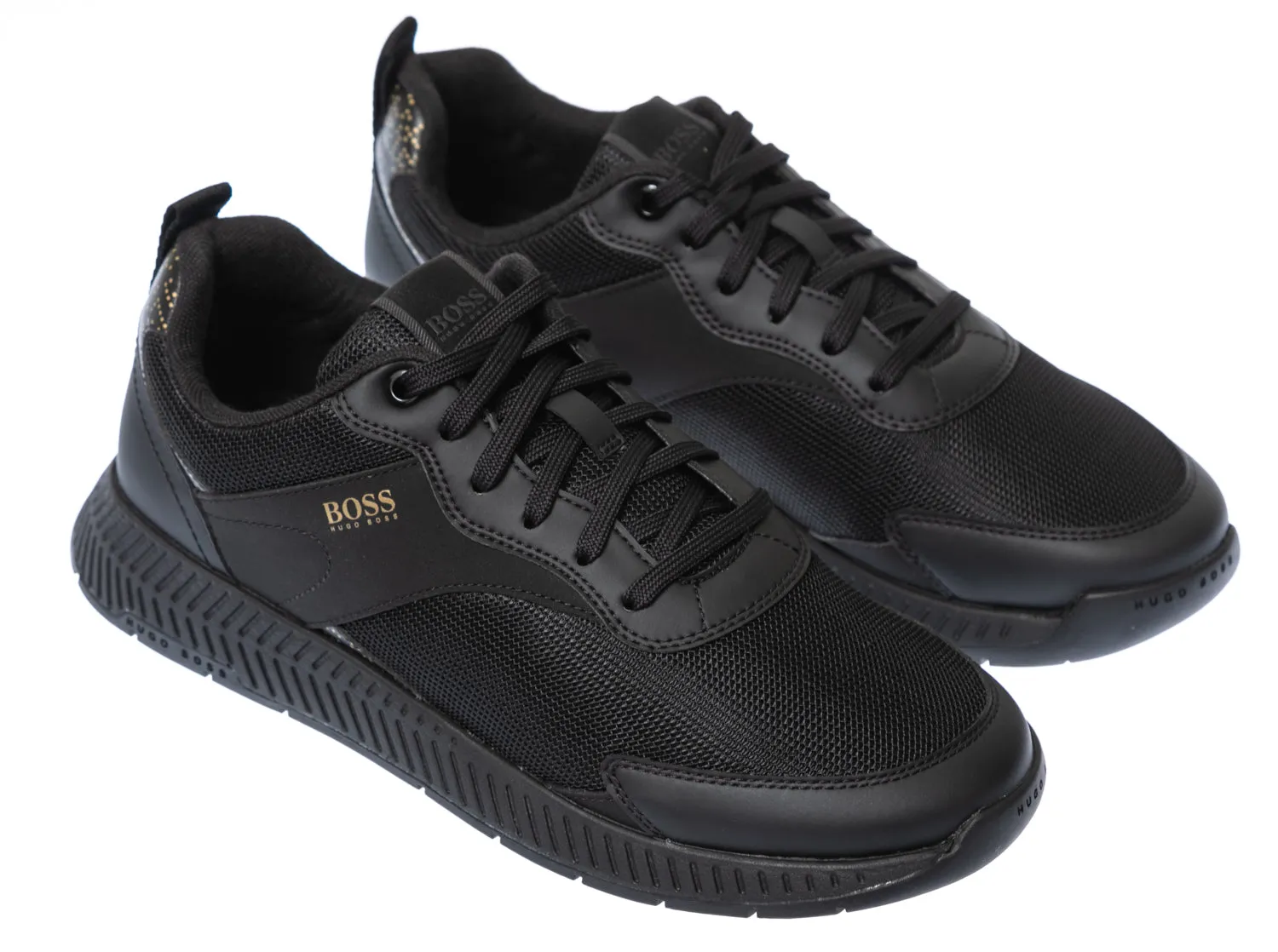 BOSS Titanium_Runn Trainer in Black