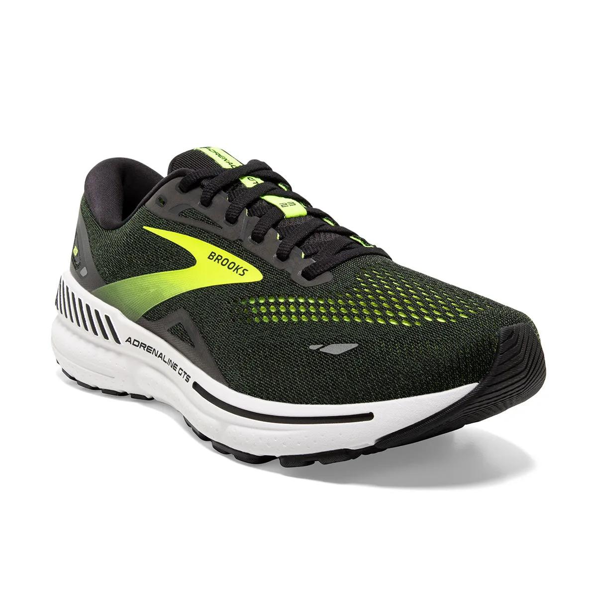 Brooks Adrenaline GTS 23 Mens | Black/nightlife/ebony