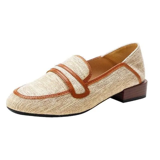 Casual Loafer with Heel for Modest Dress