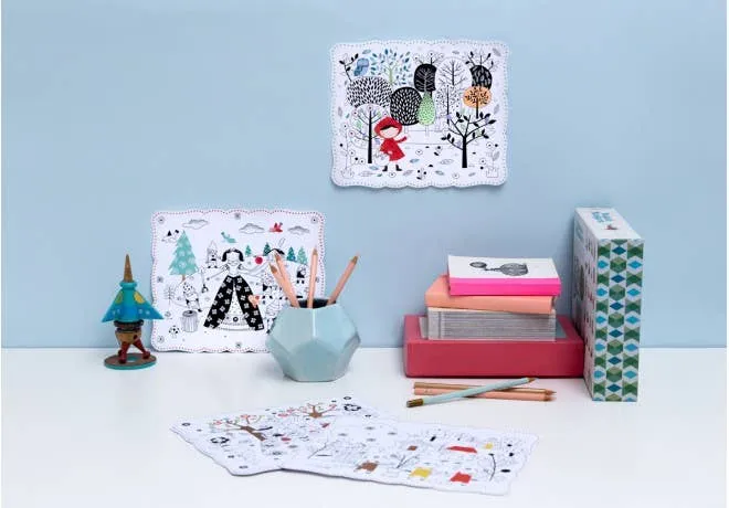 Colouring Kit: Mini Fairytale Scenes