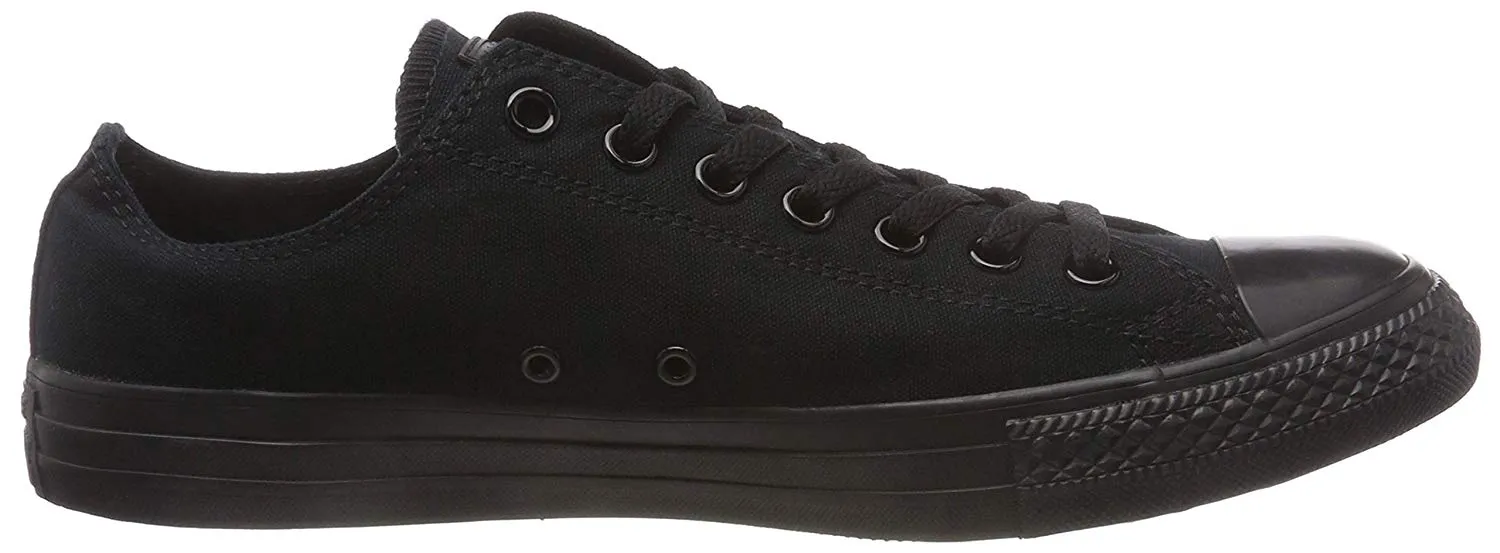 Converse Unisex Chuck Taylor All Star Low Top Sneakers - Black Monochrome