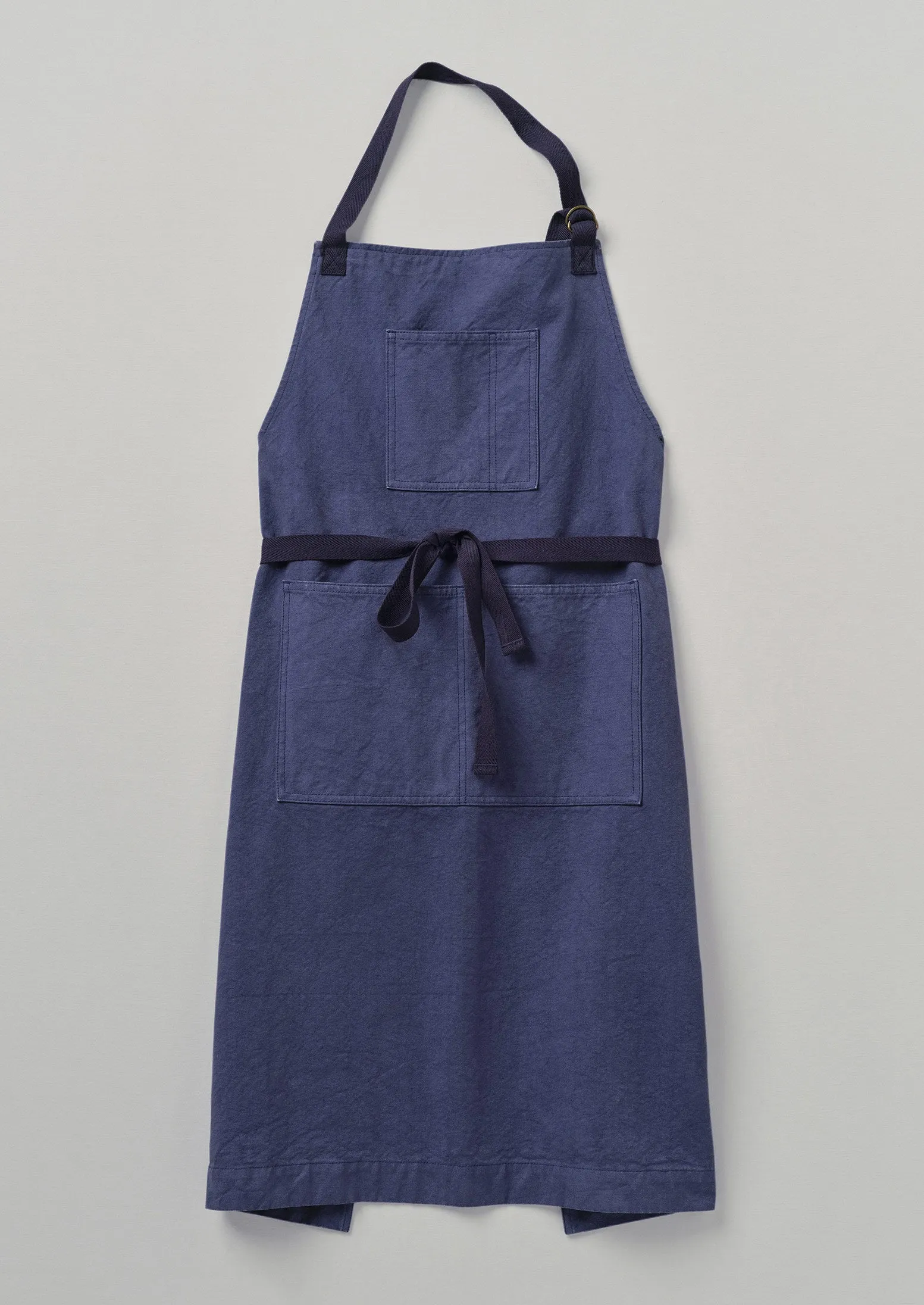 Cotton Canvas Project Apron | Workwear Blue