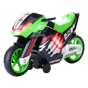 Dazmers Toys Electric Motorcycle Toy with Lights and Sounds - Wheelie Lifters Motorcycle