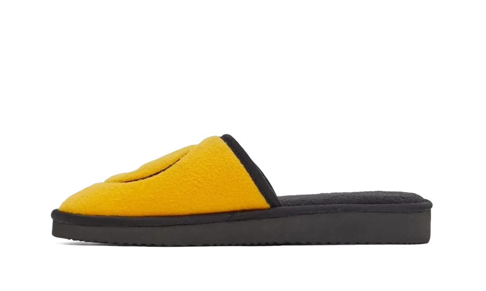 DREW HOUSE Yellow & Black Painted Mascot Slippers