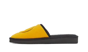 DREW HOUSE Yellow & Black Painted Mascot Slippers