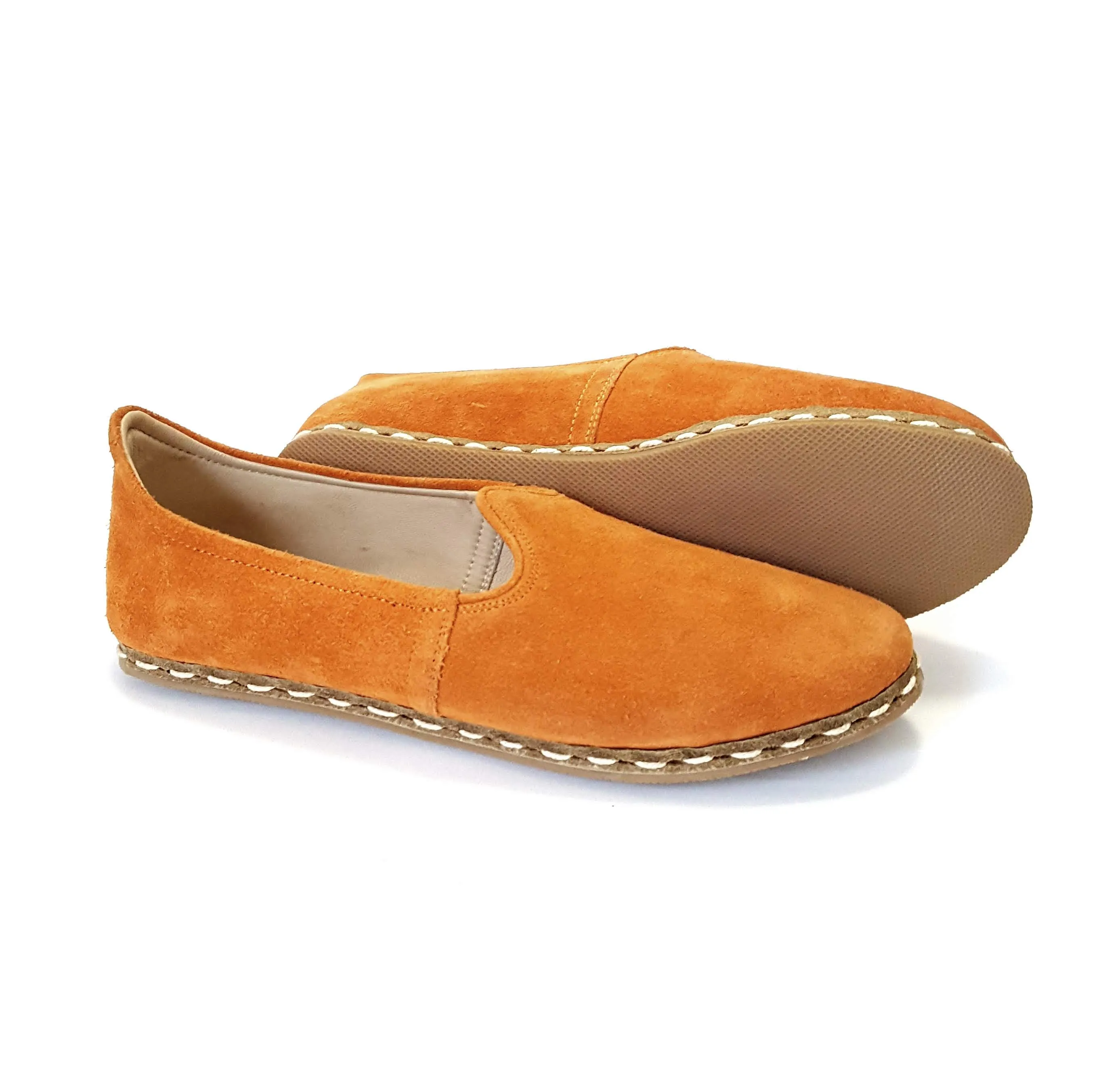 Emir Loafers in Amber Suede