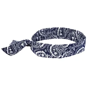 Ergodyne Chill-its Cooling Bandana Navy