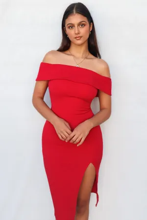 Femme Fatale Dress - Red