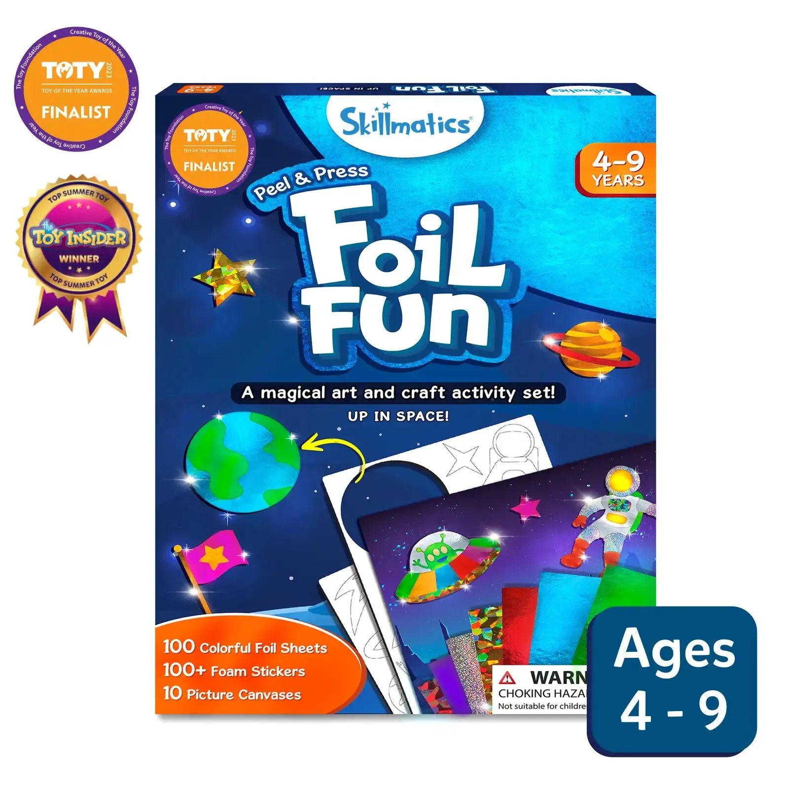 Foil Fun: Up in Space |  No Mess Art Kit (ages 4-9)