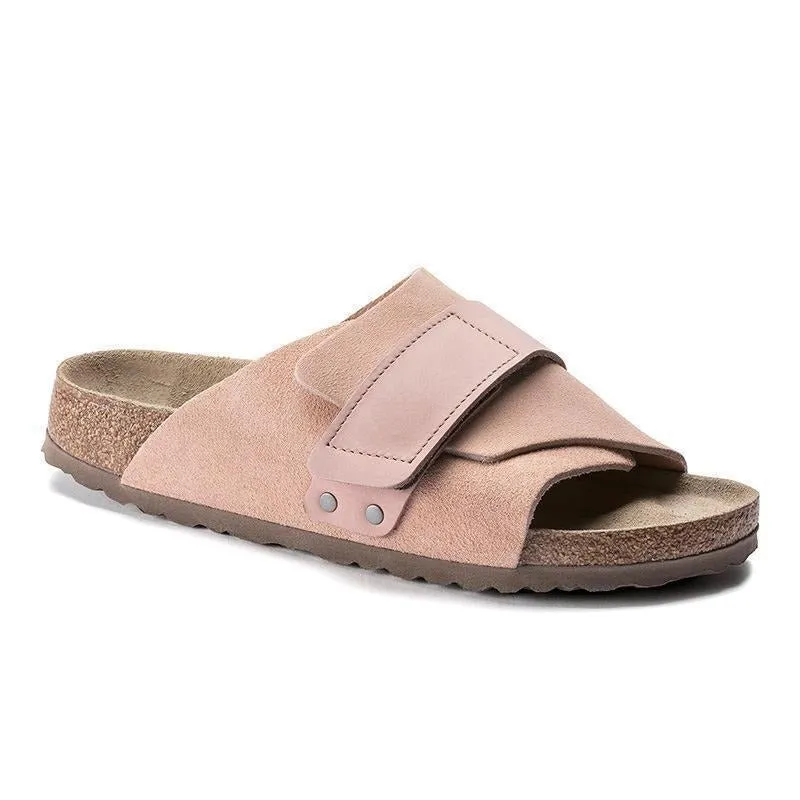 Genuine Leather Cork Women's Wide Width Sandals