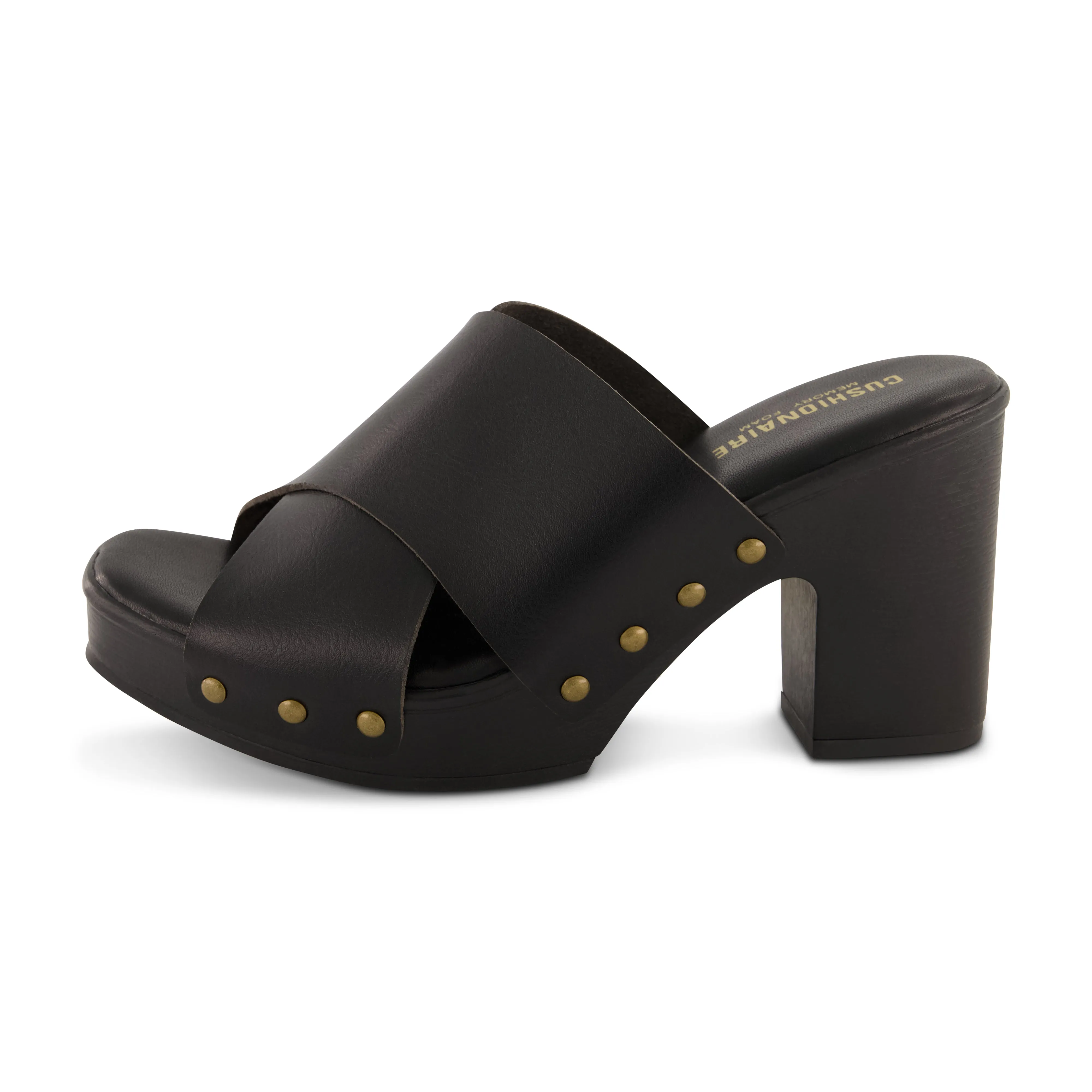 Kamari Studded Cross Band Clog