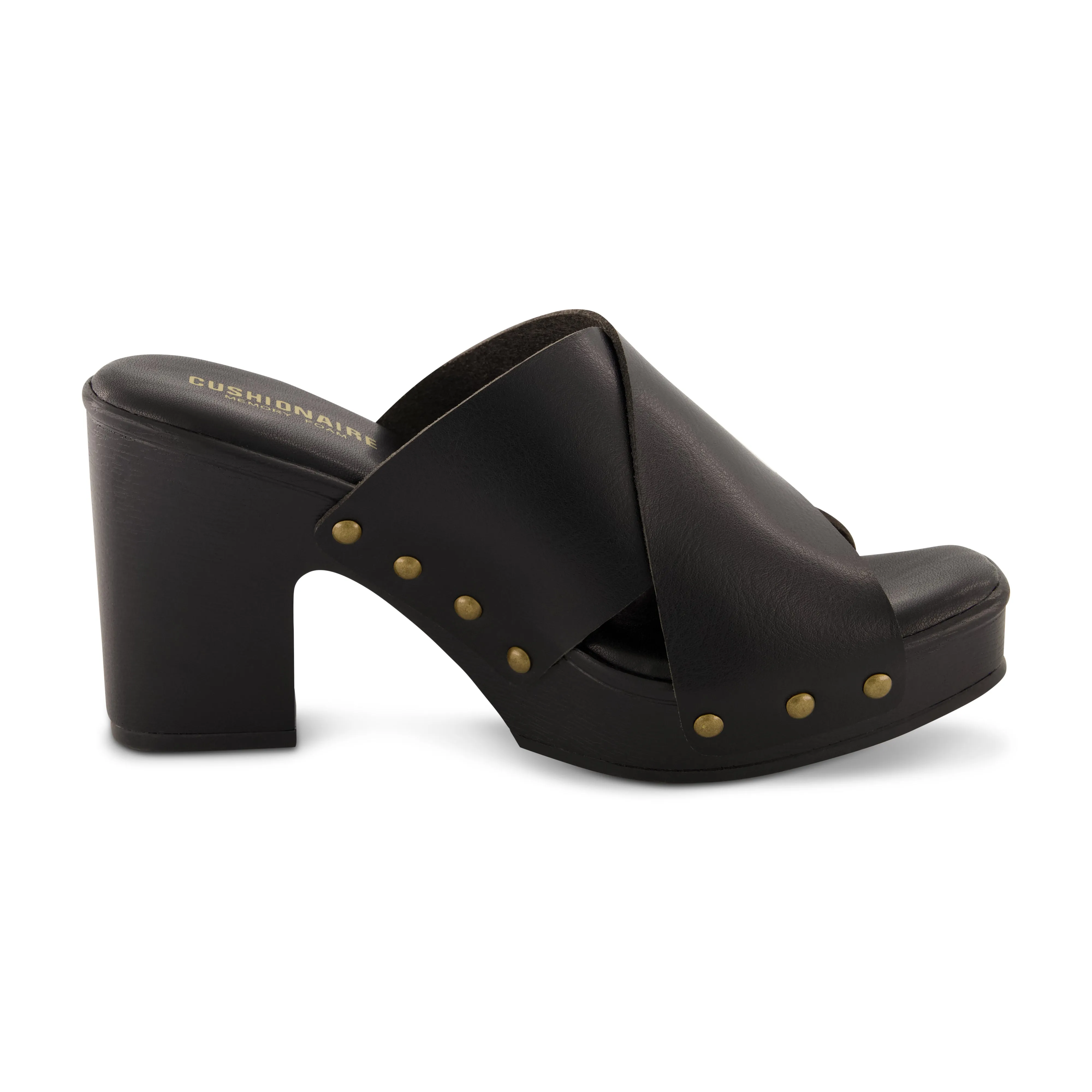 Kamari Studded Cross Band Clog