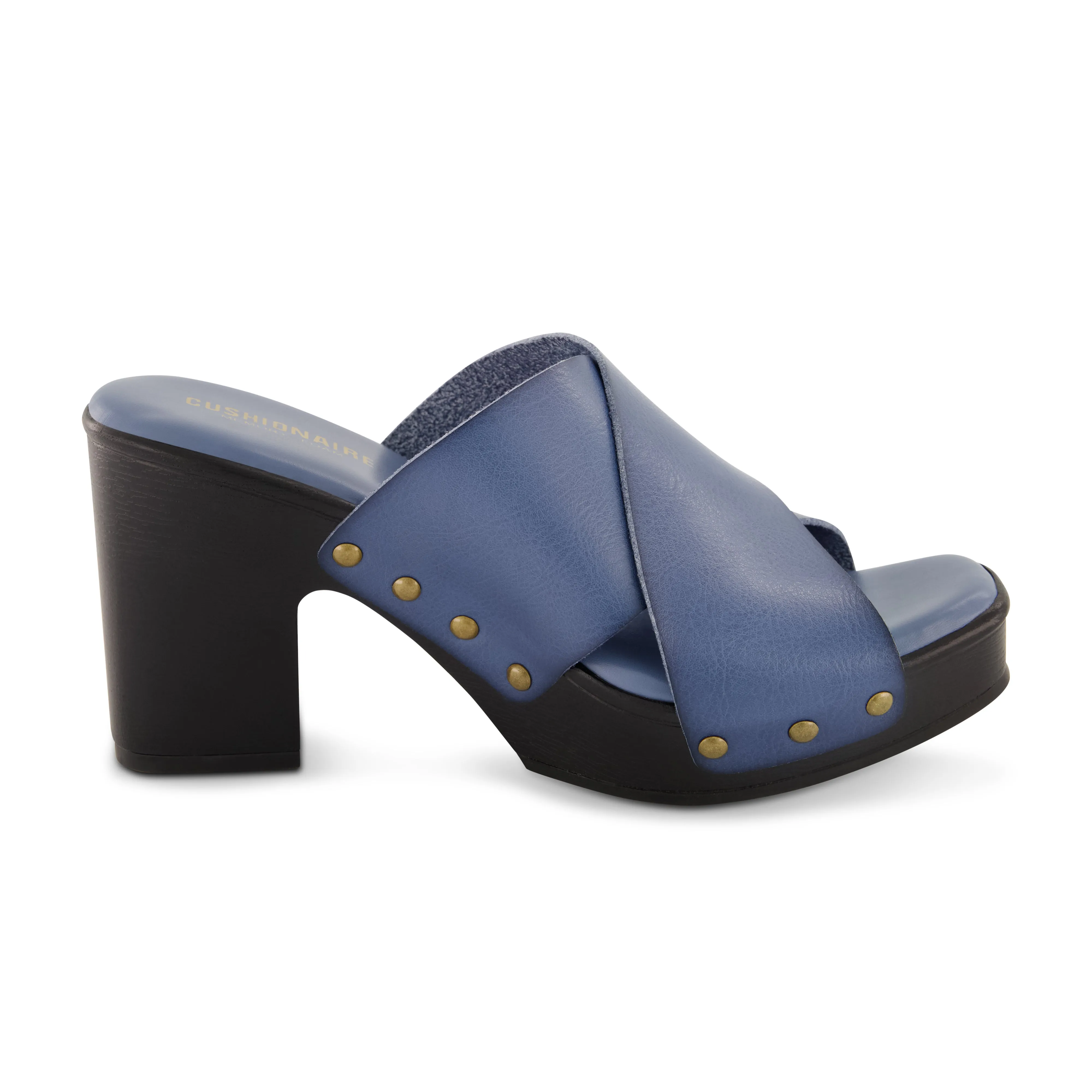 Kamari Studded Cross Band Clog