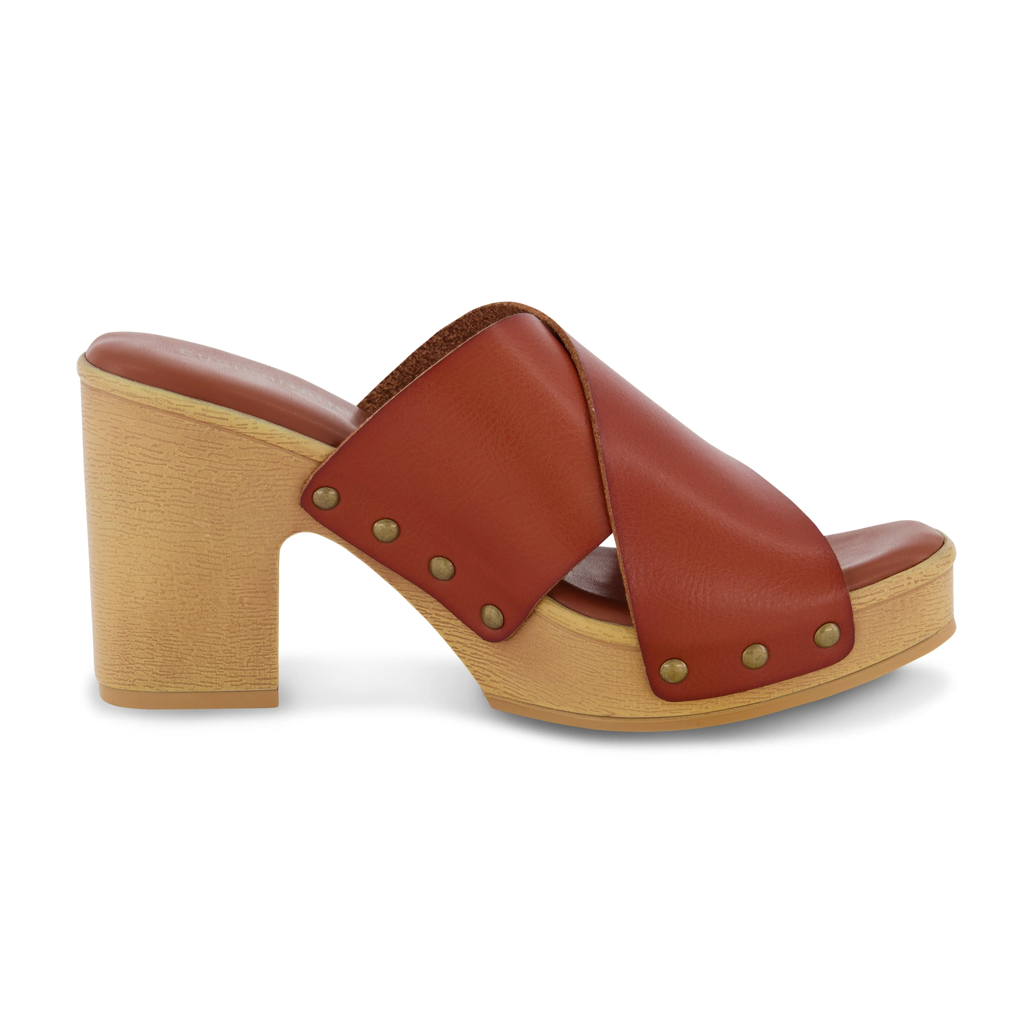 Kamari Studded Cross Band Clog