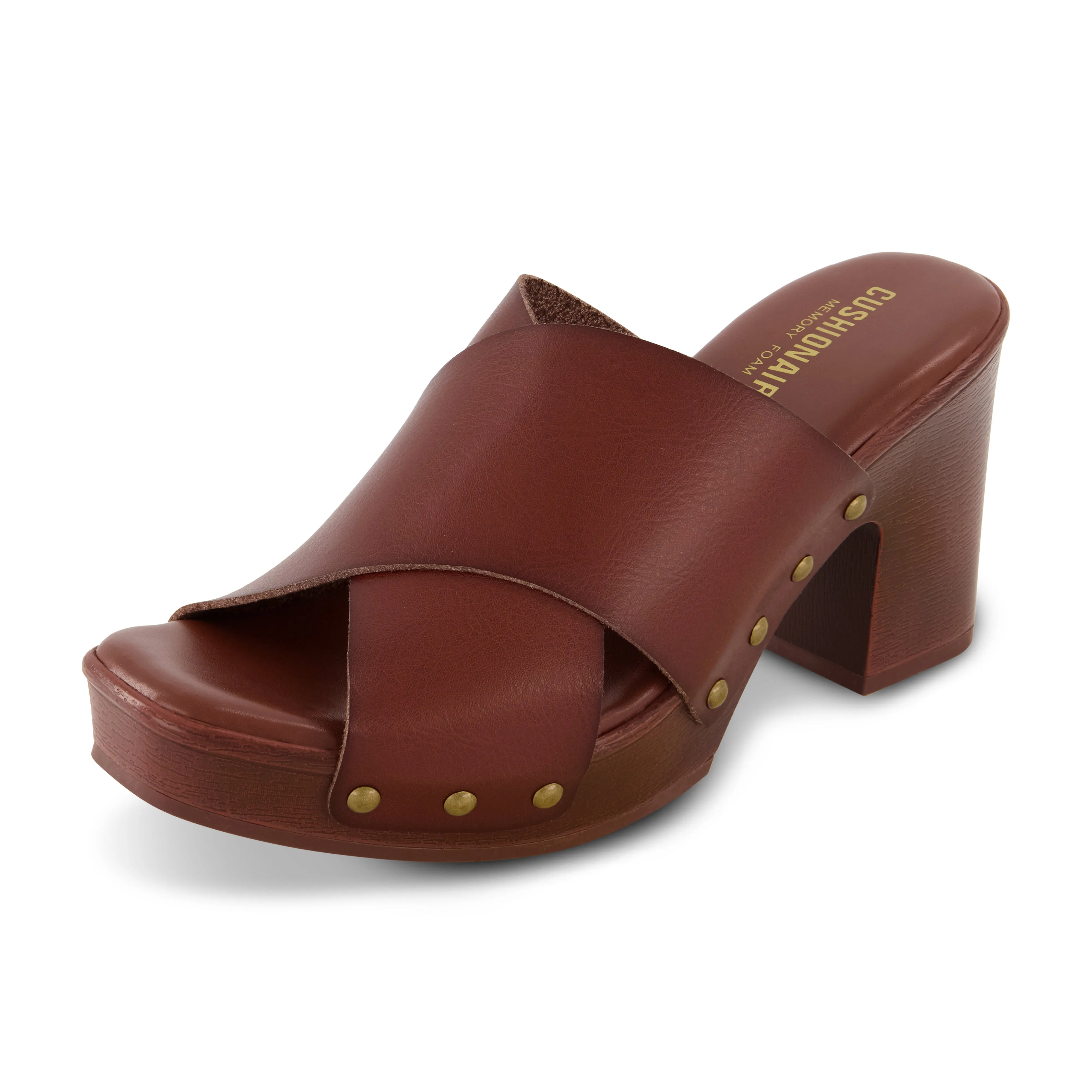 Kamari Studded Cross Band Clog