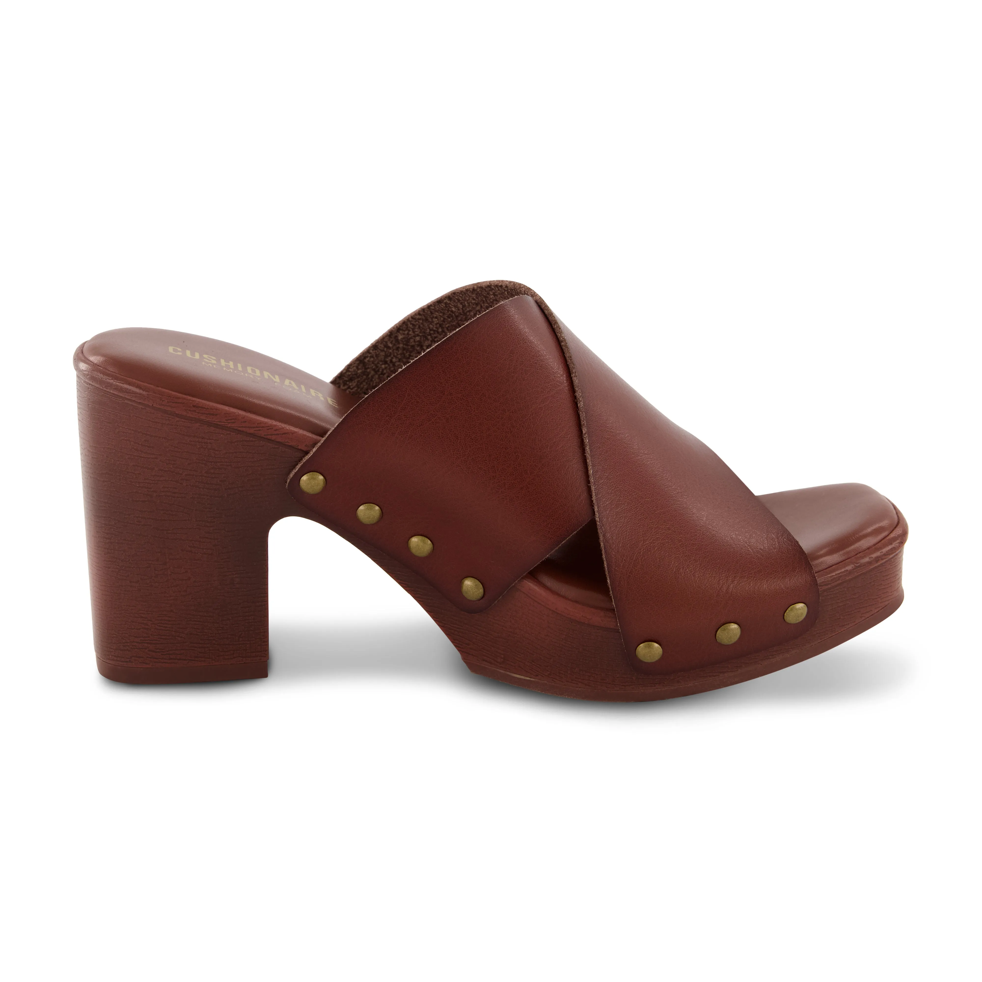 Kamari Studded Cross Band Clog