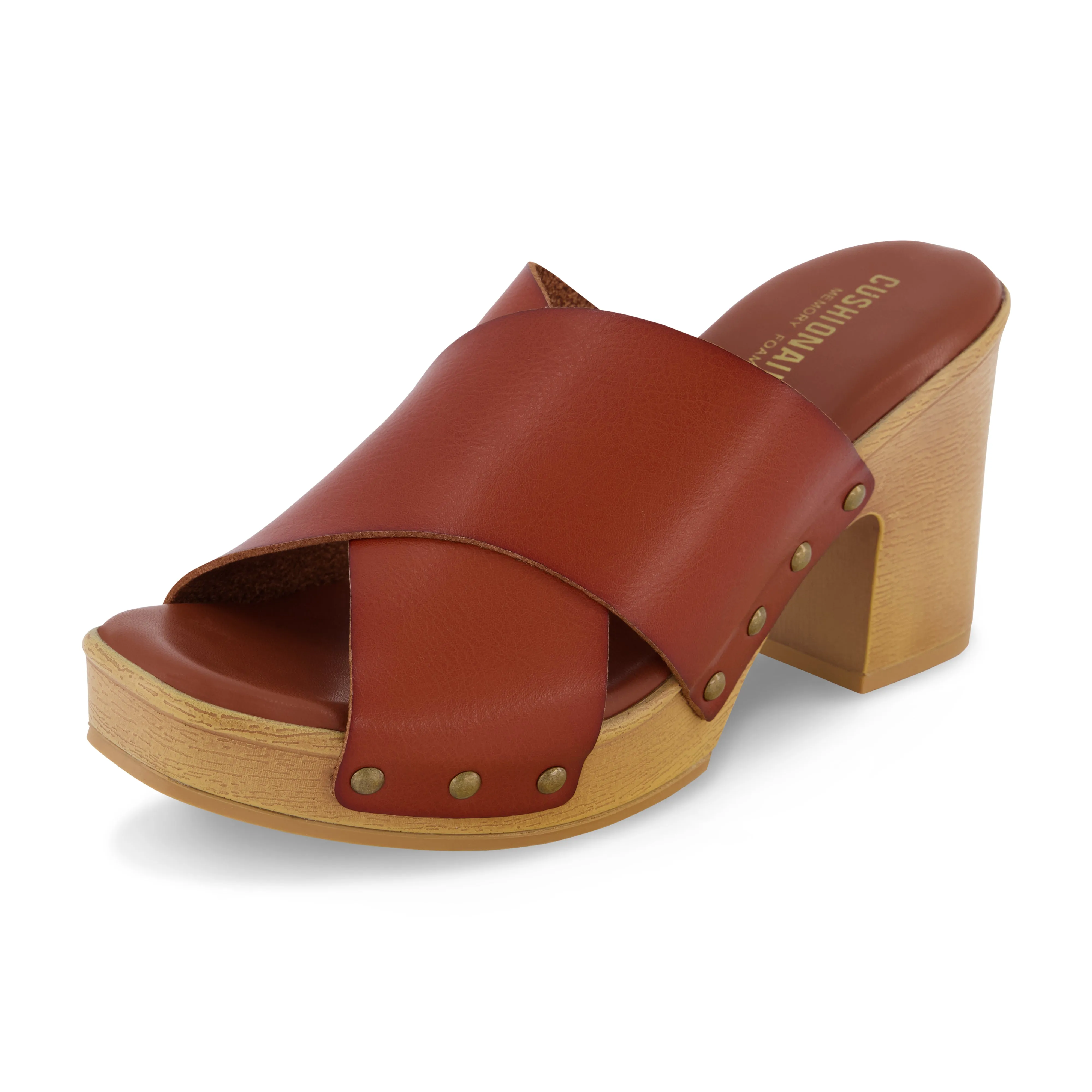 Kamari Studded Cross Band Clog