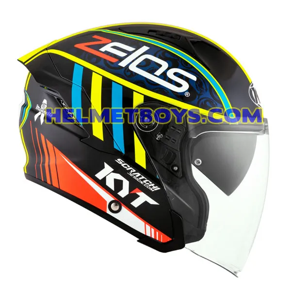 KYT NFJ Motorcycle Sunvisor Helmet XAVIER SIMEON