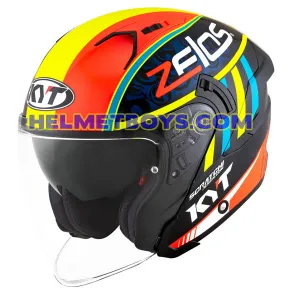 KYT NFJ Motorcycle Sunvisor Helmet XAVIER SIMEON