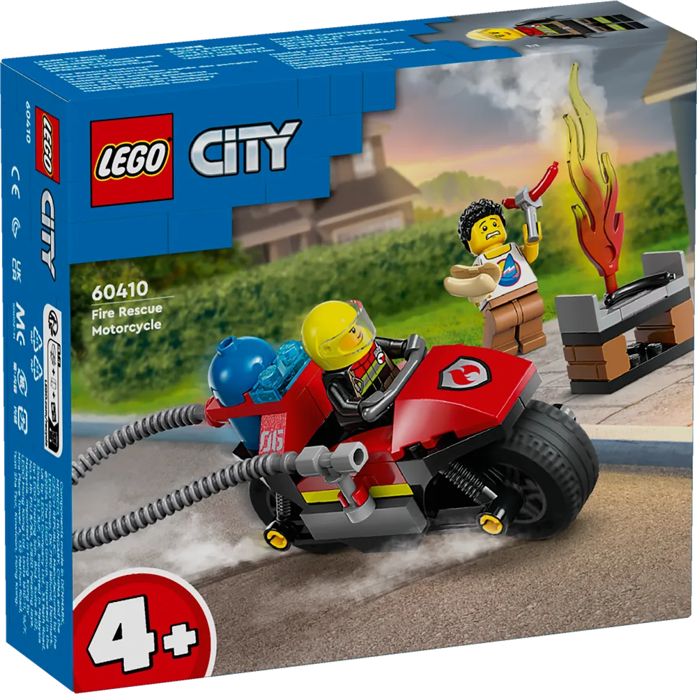 LEGO CITY Fire Rescue Motorcycle 60410