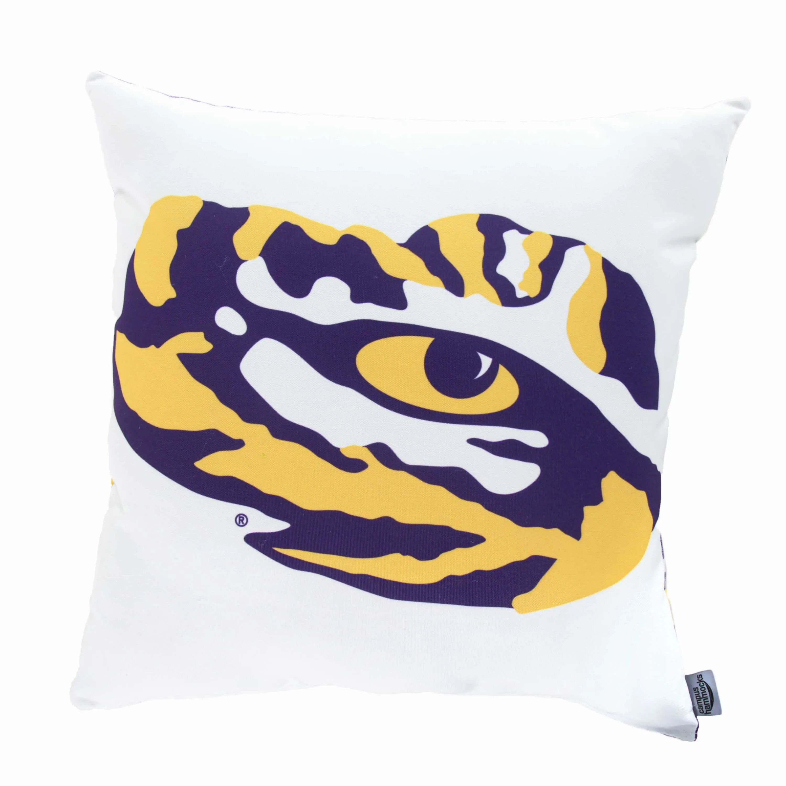 LSU Tigers Mascot Throw Pillow Cover | TIGER