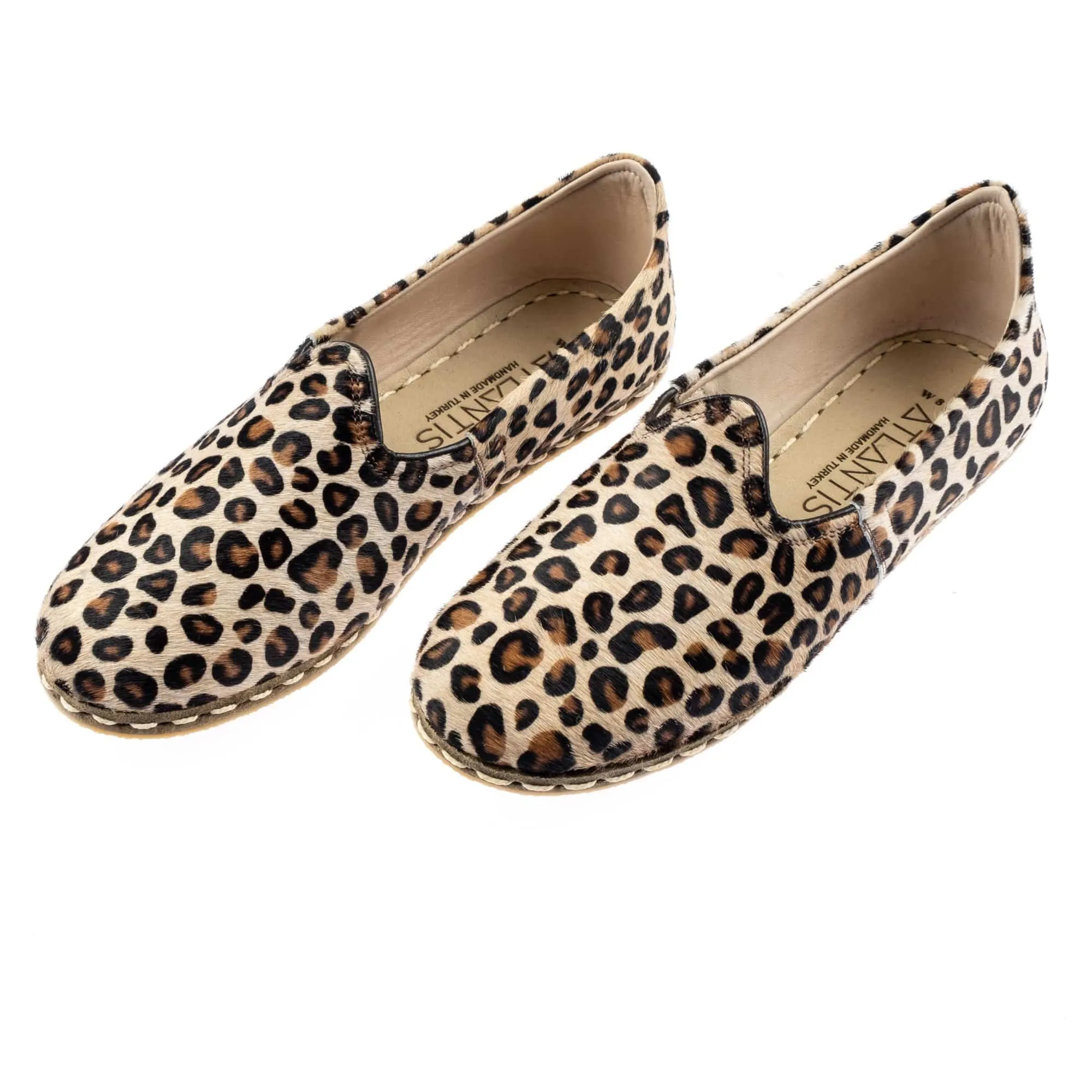 Men's Leopard Slip On Shoes