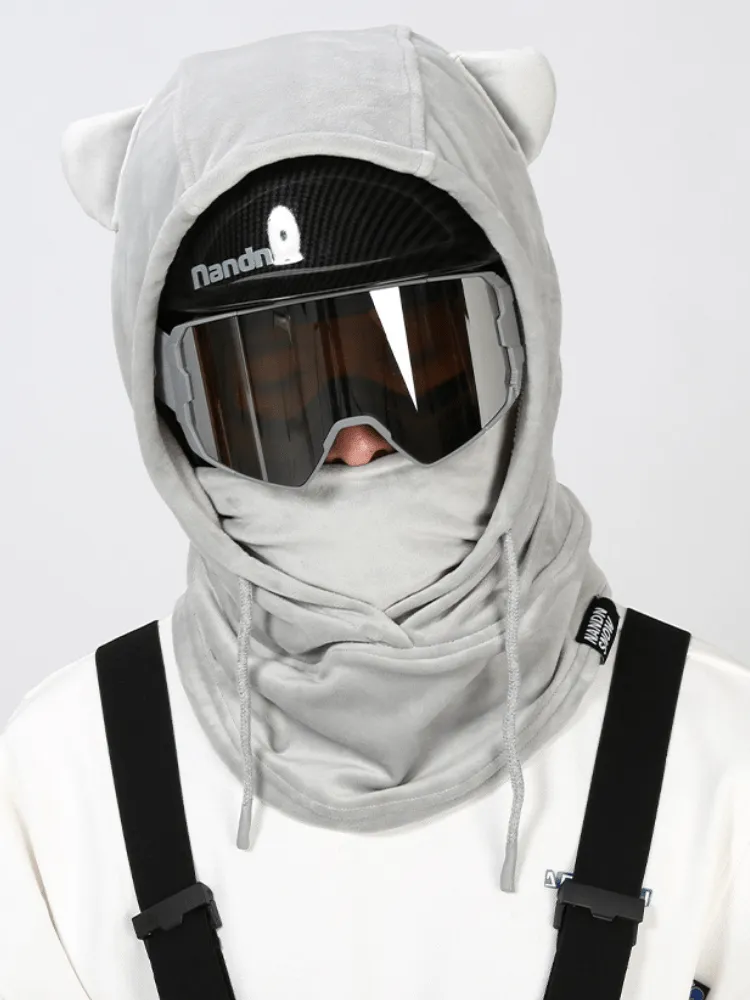 NANDN Animal Snow Helmet Hood