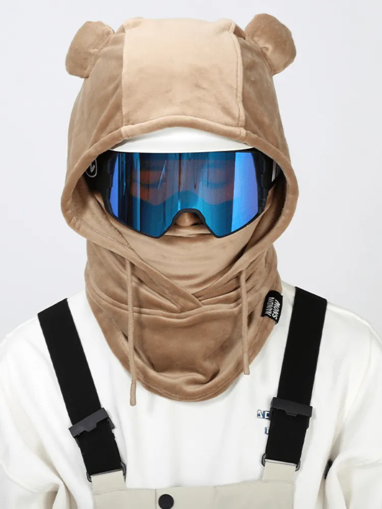 NANDN Animal Snow Helmet Hood