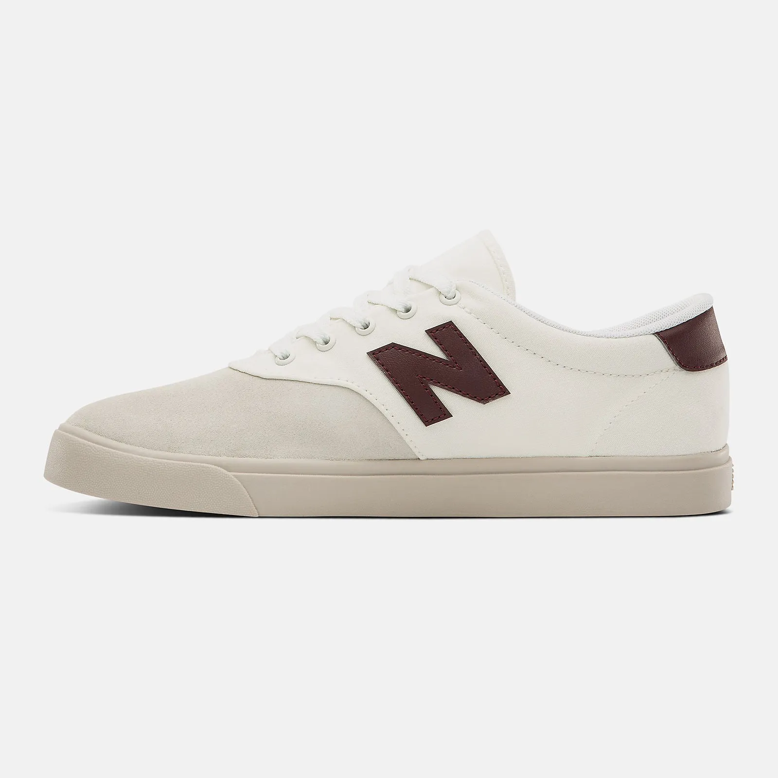 NEW BALANCE ALL COAST 55 WHITE/BURGUNDY