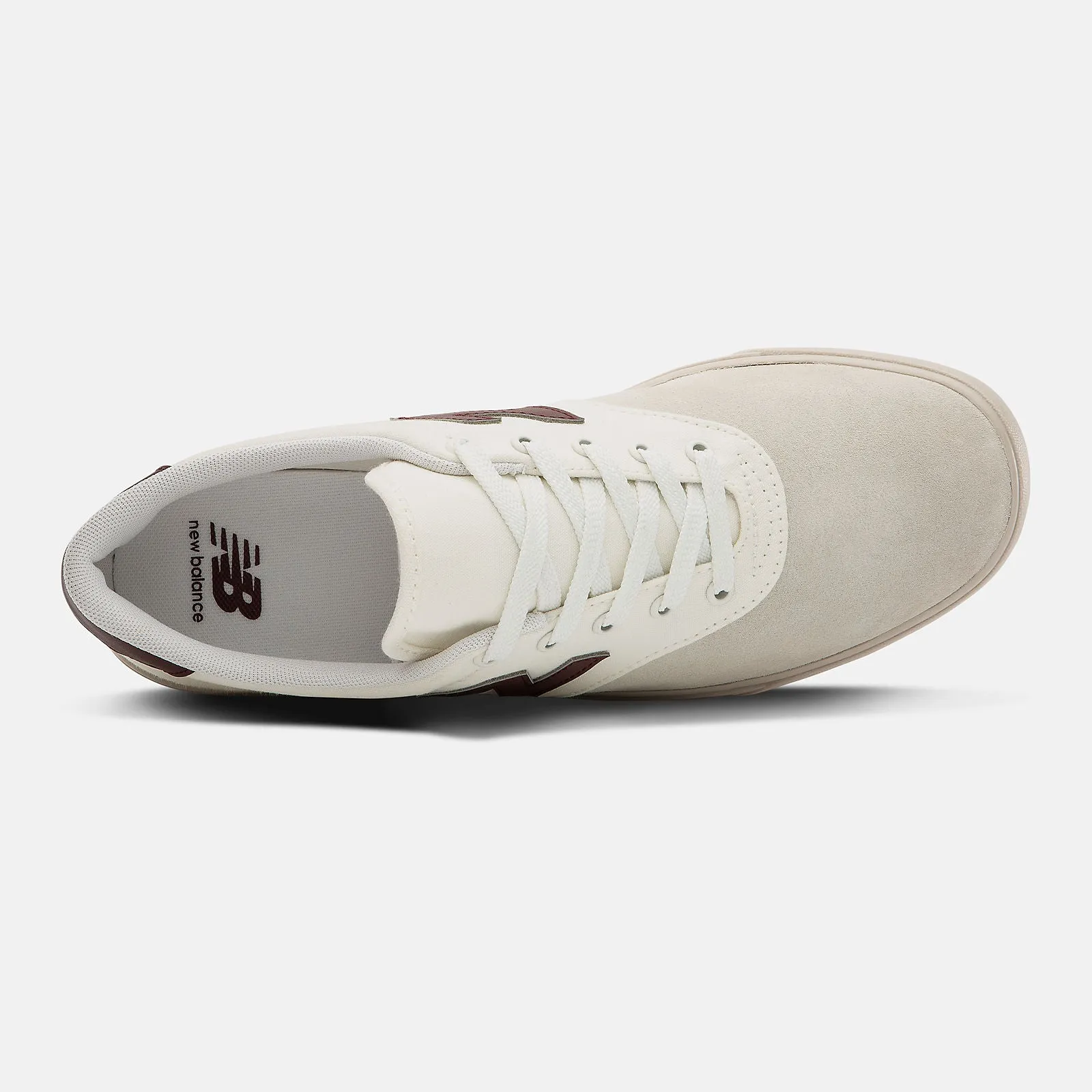 NEW BALANCE ALL COAST 55 WHITE/BURGUNDY