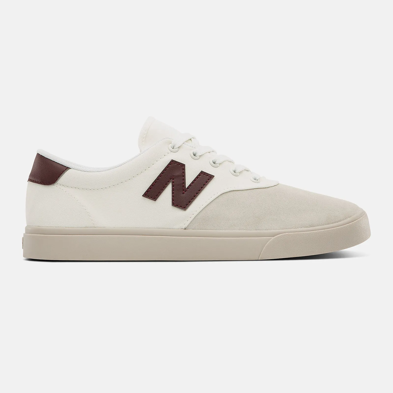 NEW BALANCE ALL COAST 55 WHITE/BURGUNDY