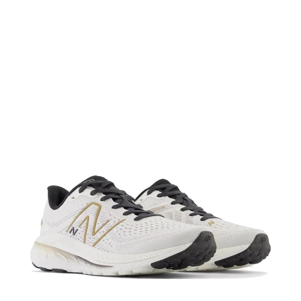 New Balance Women's Fresh Foam X 860v13 Sneaker (Sea Salt with Black)