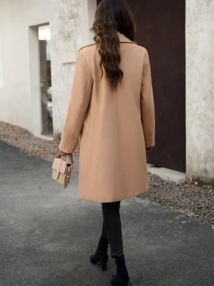 Pocketed Long Sleeve Jacket