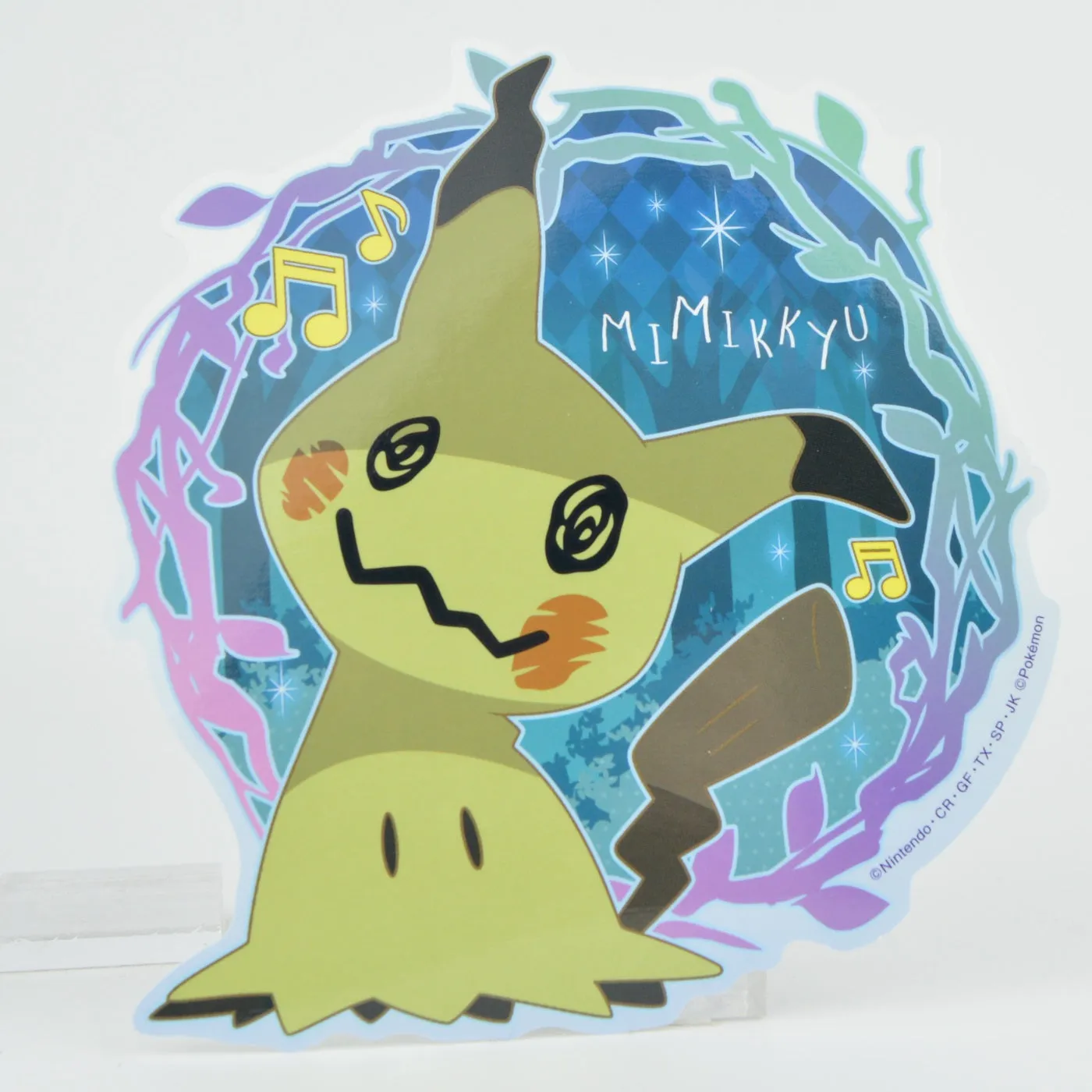 Pokemon Japan Sun & Moon 4-Inch Collectible Sticker