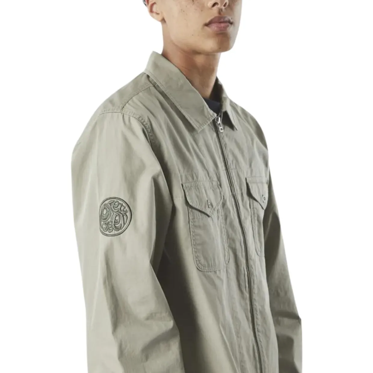 Pretty Green Armstrong Khaki Overshirt