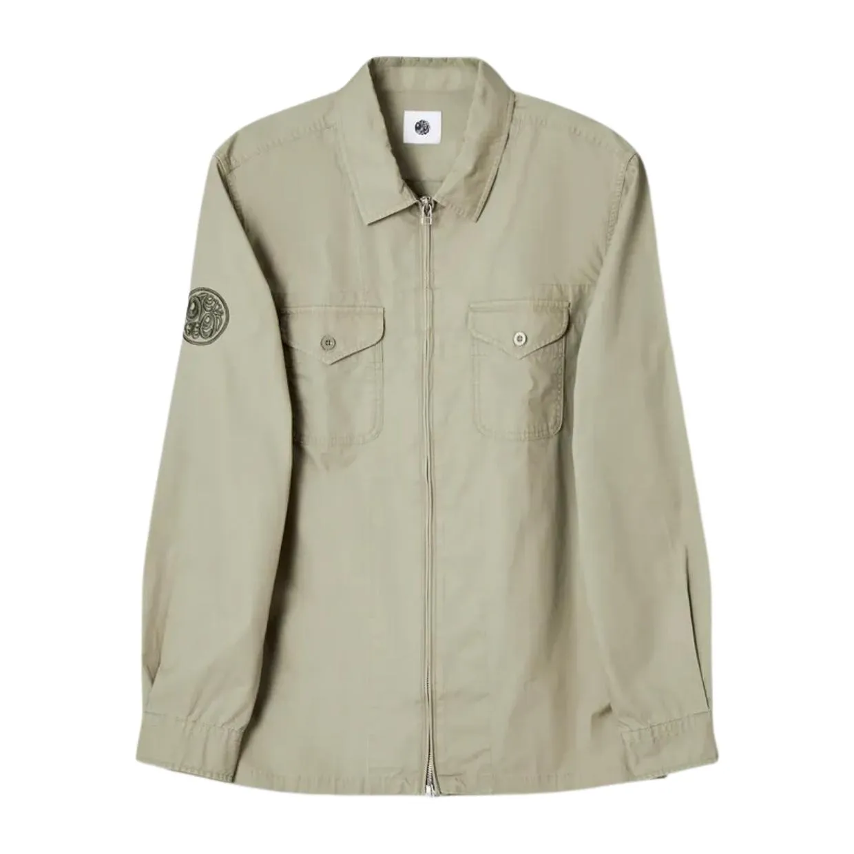 Pretty Green Armstrong Khaki Overshirt