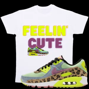 "Feeling Cute" T-shirt to Match Airmax Dancefloor Illusion Green's