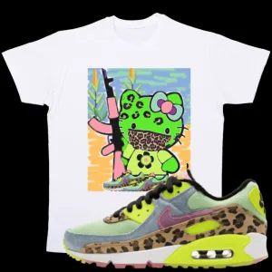 "Psycho Kitty" T-shirt to Match Dancefloor Illusion Green's