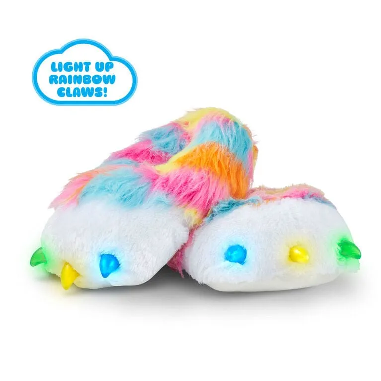 Rainbow Butterfly Unicorn Kitty Action Power Paws Slippers For Kids